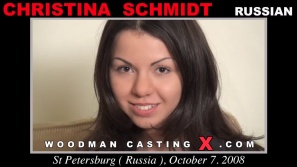 Watch Christina Schmidt first XXX video. Pierre Woodman undress Christina Schmidt, a Russian girl. 