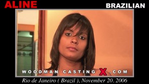 Watch our casting video of Aline . Erotic meeting between Pierre Woodman and Aline , a Brazilian girl. 