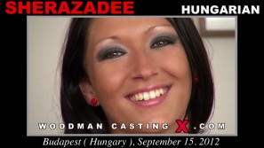 Download Sherazadee casting video files. A Hungarian girl, Sherazadee will have sex with Pierre Woodman. 