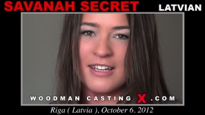 Check out this video of Savanah Secret having an audition. Erotic meeting between Pierre Woodman and Savanah Secret, a Latvian girl. 